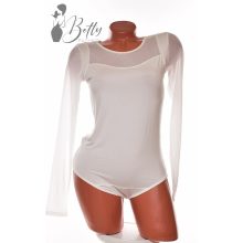 White Top with Jewelry Embellishment S/M