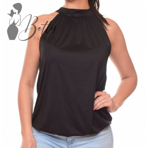 Nyakánál megkötős, alján gumis felső S/M, M/L