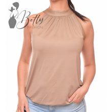 Nyakánál megkötős, alján gumis felső S/M, M/L