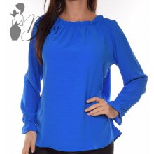 Nyakánál és ujja végén fodros felső M/L, XL/2XL