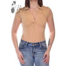 White Top with Jewelry Embellishment S/M