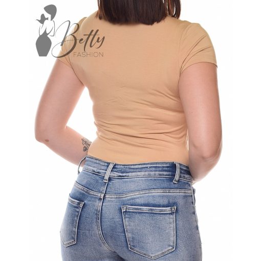 White Top with Jewelry Embellishment S/M