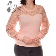 Horgolt betétes felső S/M, M/L