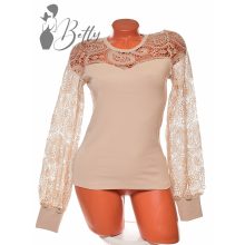 Horgolt betétes felső S/M, M/L