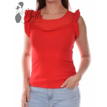 White Top with Jewelry Embellishment S/M