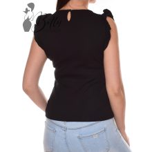 White Top with Jewelry Embellishment S/M