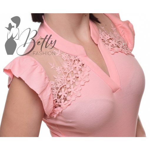 White Top with Jewelry Embellishment S/M