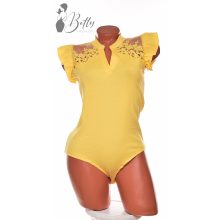 White Top with Jewelry Embellishment S/M