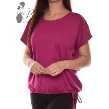 Egyszínű, alján összehúzható, bő szabású felső M/L, XL/XXL