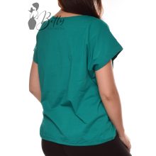 Egyszínű, alján összehúzható, bő szabású felső M/L, XL/XXL