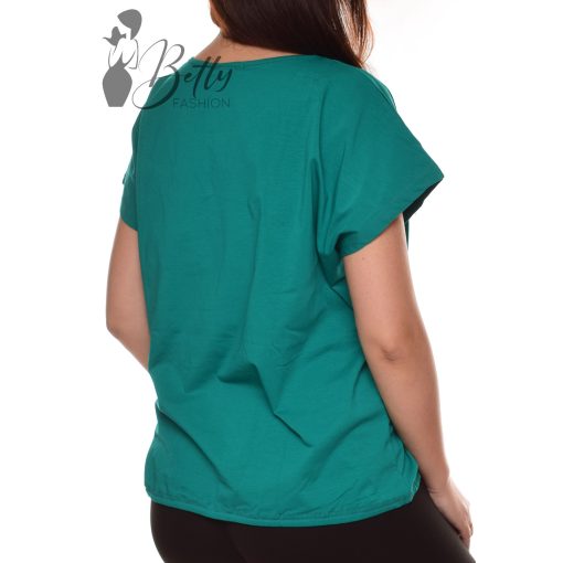 Egyszínű, alján összehúzható, bő szabású felső M/L, XL/XXL