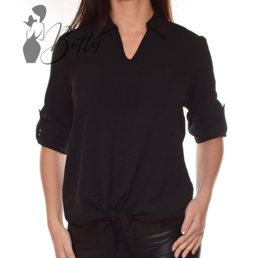 Ing galléros, megkötős blúz S/M, L/XL