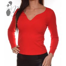 Hullámos V-kivágású felső S/M, M/L