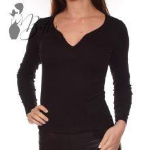 Hullámos V-kivágású felső S/M, M/L