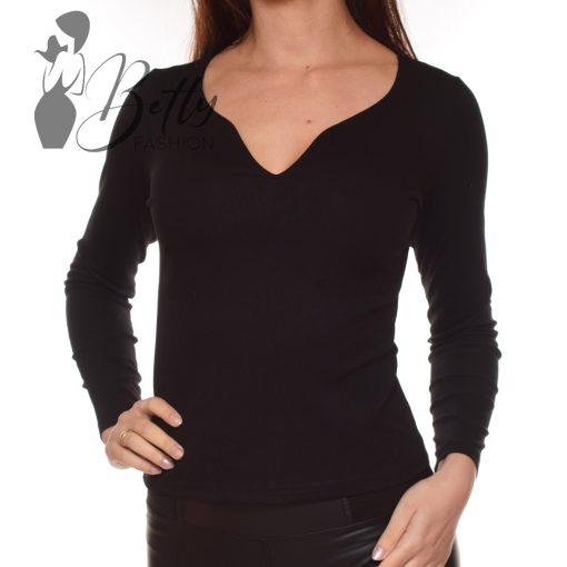 Hullámos V-kivágású felső S/M, M/L