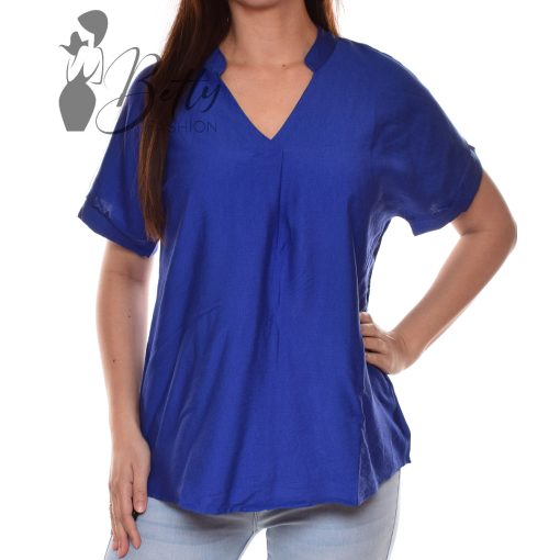 V-kivágású, bő szabású blúz S/M, L/XL