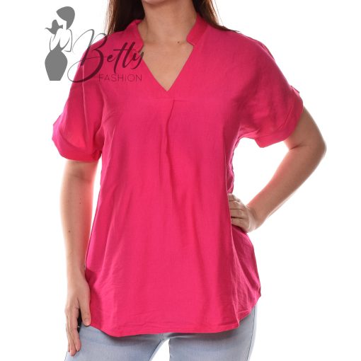 V-kivágású, bő szabású blúz S/M, L/XL