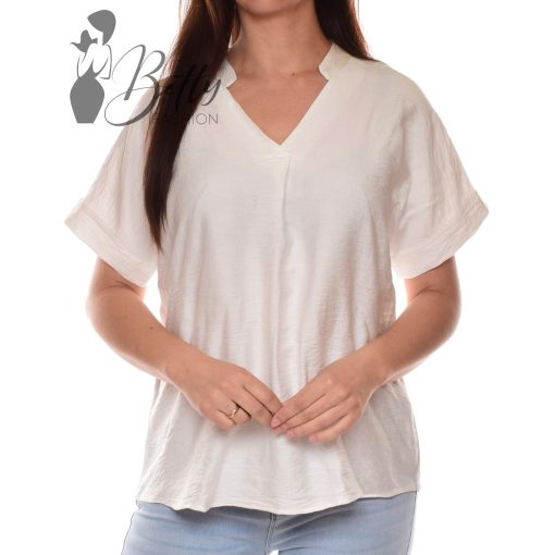 V-kivágású, bő szabású blúz S/M, L/XL