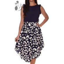 Mintás és kerekített aljú ruha S/M, L/XL