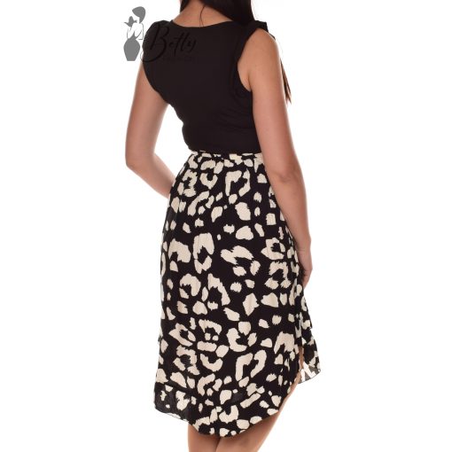 Mintás és kerekített aljú ruha S/M, L/XL