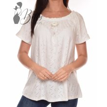 Madeirás, áttört mintás tunika S/M, L/XL
