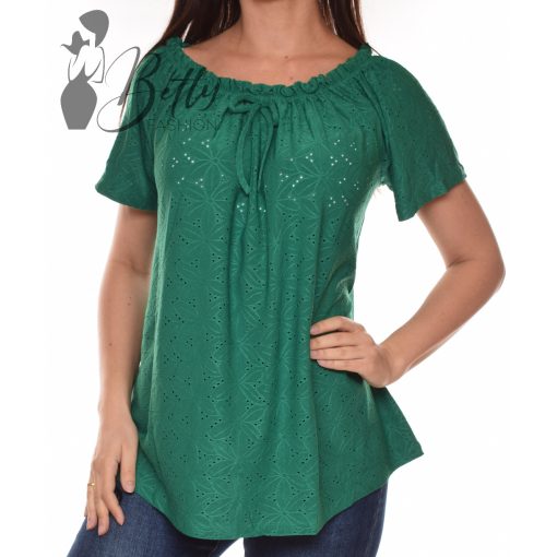 Madeirás, áttört mintás tunika S/M, L/XL