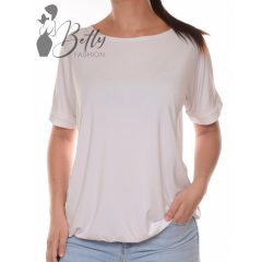 White Top with Jewelry Embellishment S/M