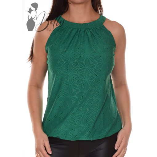 White Top with Jewelry Embellishment S/M