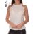 White Top with Jewelry Embellishment S/M