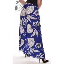 Trópusi levél mintás, bő szárú, lenge nadrág S/M, L/XL