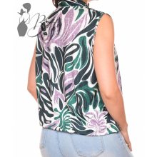 Nyakánál megkötős, alján gumis felső S/M, L/XL