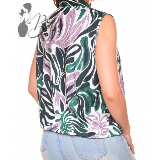 Nyakánál megkötős, alján gumis felső S/M, L/XL