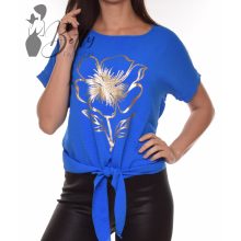 White Top with Jewelry Embellishment S/M