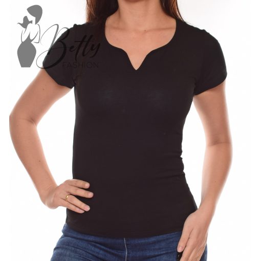 Hullámos V-kivágású felső S/M, L/XL