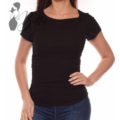 Különleges kivágású, ráncolt felső S/M, L/XL
