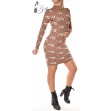 Golden Strap Twisted Dress S/M/L