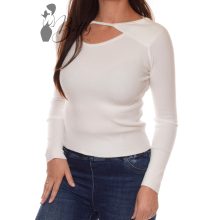 White Top with Jewelry Embellishment S/M