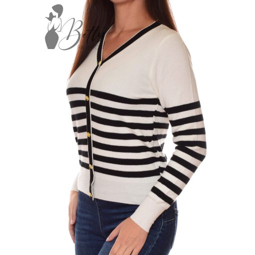 White Top with Jewelry Embellishment S/M