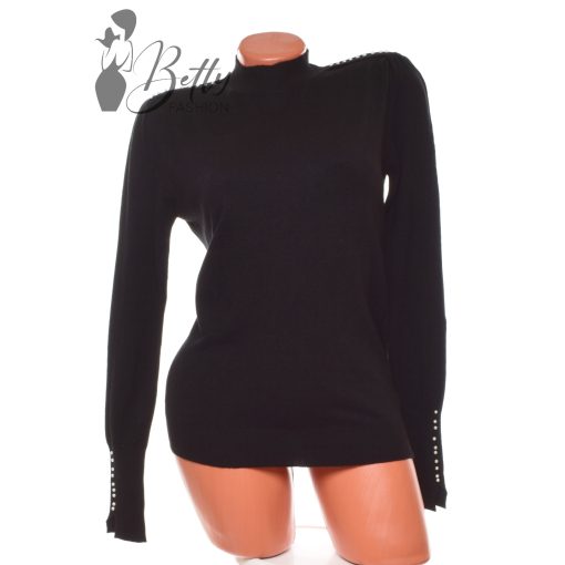 White Top with Jewelry Embellishment S/M