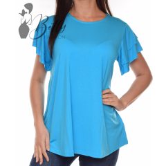 Fodros ujjú, A-vonalú felső M/L, XL/2XL 