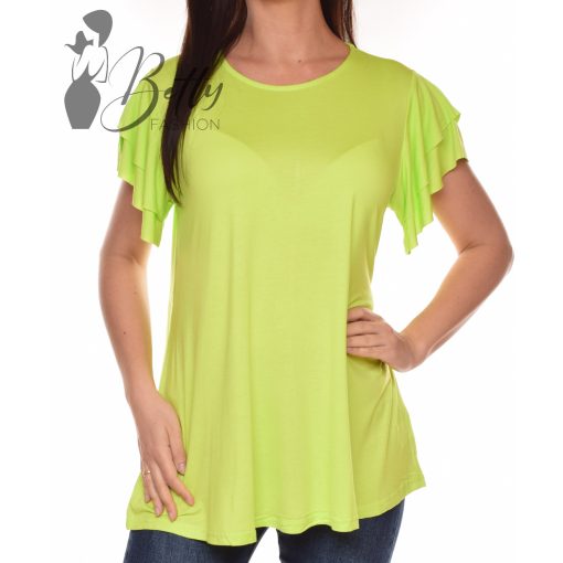 Fodros ujjú, A-vonalú felső M/L, XL/2XL 