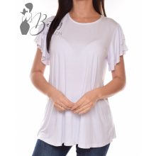 Fodros ujjú, A-vonalú felső M/L, XL/2XL 