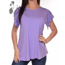 Fodros ujjú, A-vonalú felső M/L, XL/2XL 