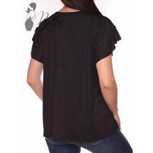 Fodros ujjú, A-vonalú felső M/L, XL/2XL 