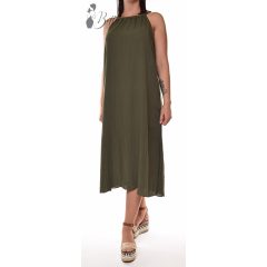 Nyakánál megkötős ruha M/L, XL/2XL