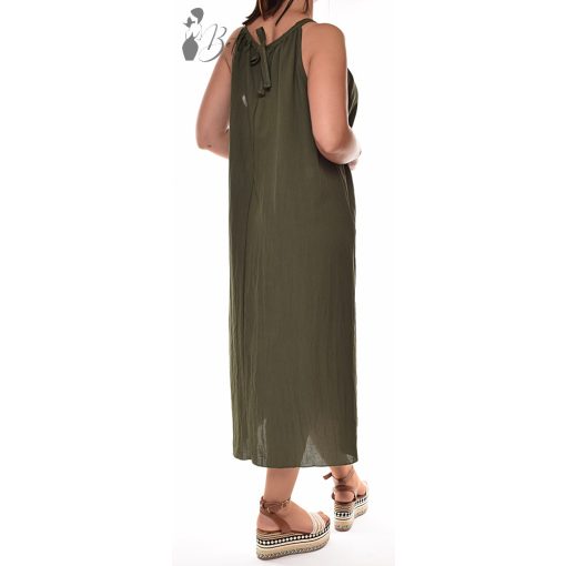 Nyakánál megkötős ruha M/L, XL/2XL