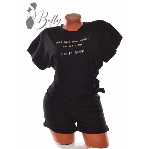 White Top with Jewelry Embellishment S/M