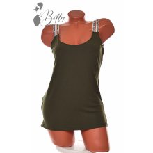 White Top with Jewelry Embellishment S/M