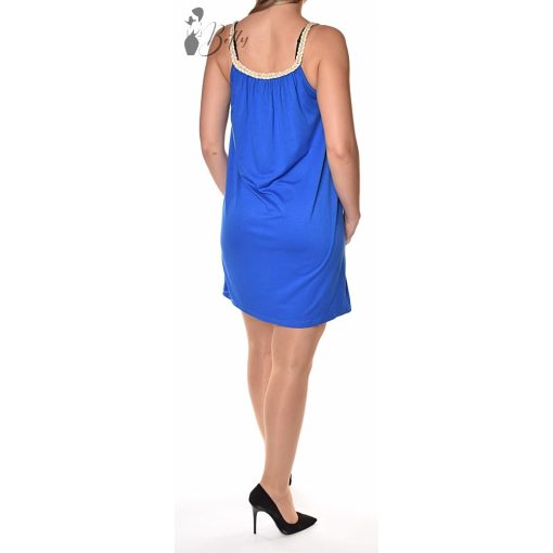 Egyszínű, fonott pántos tunika/ruha M, L, XL