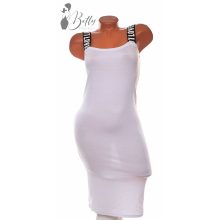 White Top with Jewelry Embellishment S/M